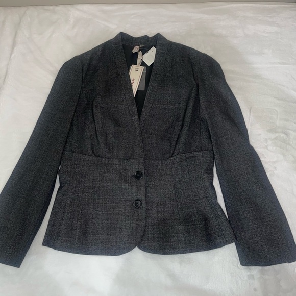 NWT Antonio Marras virgin wool blazer grey large 10 - Picture 2 of 16